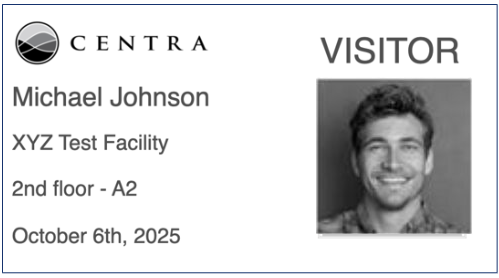 Visitor Pass