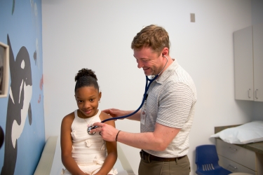 Arielle Huffman and Dr. Brent Carothers 